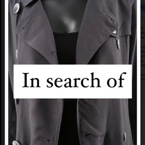 In search of GRAY TRENCHCOAT